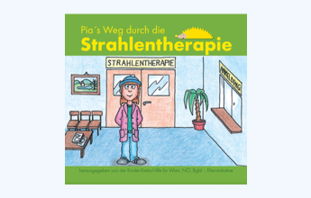 Buchcover von Pia's Weg durch die Strahlentherapie.