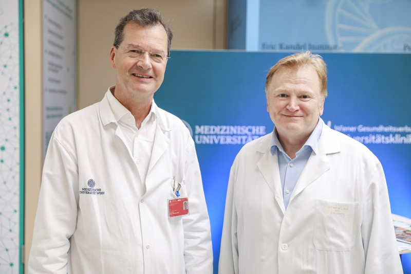 Prof. Dr. Christoph Male-Dressler und Prof. Dr. Leo Kager sind Experten für pädiatrische nicht-maligne Hämatologie und Hämostaseologie